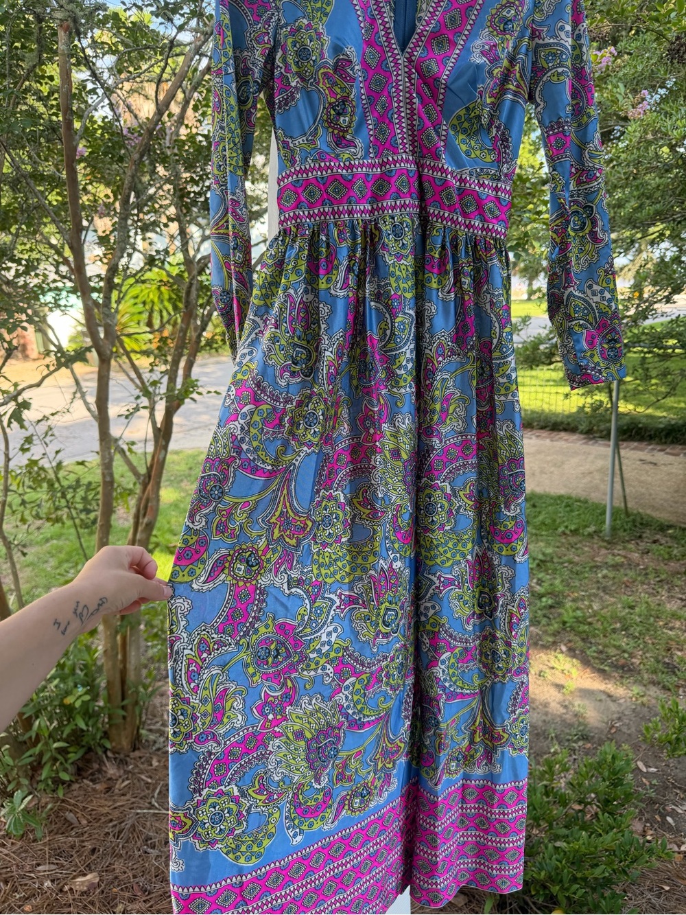 Vintage 1970s Sue Brett Junior Dress